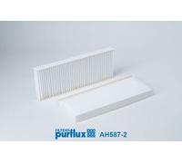 Filtro de aire de cabina PURFLUX NISSAN NAVARA NP300 (D40) 2.5 dCi AH587-2