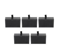 Filtro de aire de carbón activado para impresora 3D P1P, P1S, X1, P1. Elimina olores por adsorción de COV. Vida útil de 1440 h. Juego de 5 piezas que mejora el entorno de trabajo.