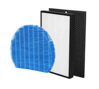 Filtro de aire de carbón compatible con Sharp, KC-D50EU-W, repuestos for humidificador, 1 juego (3 unidades)