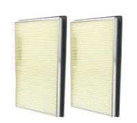 Filtro de aire de motor Calm Carbon para cabina, compatible con Nissan Pathfinder (1990-2004), CA4309, 25043775, 16546-0Z000, 16546-70J10. Filtro de aire Polen Biofuncional(2pcs)