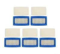 Filtro de aire de repuesto con prefiltros, paquete de 5 para sopladores de hojas Echo PB8010 PB9010 diseñados para un uso duradero y una captura eficaz de desechos