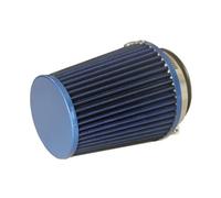 Filtro De Aire De Repuesto Entrada De Cono De Ventilación De Filtro De Aire Deportivo De Carreras De 76mm Para Coche De 3 Pulgadas(Blue)