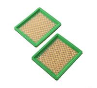 Filtro de aire de repuesto para cortacésped, 2 unidades, 113 x 98 x 22 mm, compatible con cortacésped de gasolina Scheppach MS196-51/MS196-51E, material duradero, fácil de instalar, se adapta