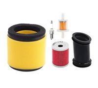 Filtro de aire del motor Filtro de aire para motocicleta, filtro aceite, bujías, combustible y carburador para Arctic para Cat(5 Pcs)