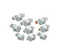 Filtro de aire en línea for ZFC100/200-04/06/08B ZFC54-B ZFC53-B ZFC74/75/76-B(ZFC76-B 10MM)