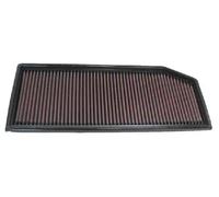 K&N Filtro de aire 33-2158 para Mercedes‑Benz C E G ML S – Larga duración – CDI 200/220/270