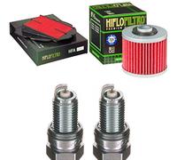 Filtro de aire Filtro de aceite Bujía Yamaha TDM 900 2002 - 2011 Mantenimiento servicekit