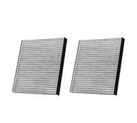 Filtro de aire Filtro de aire activado cabina filtro carbono compatible con Toyota Avalon 2000-2004 CF10132 87139-06030 87139-32010 87139-YZZ05(2pcs)