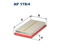 Filtron Filtro de aire AP 178/4 – cartucho filtrante para Toyota, Lexus y Suzuki