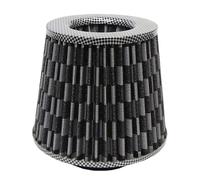 Filtro de aire for coche de 76 mm y 3 pulgadas, kit de admisión de alto flujo, protector de motor de cono de malla, accesorios de repuesto, 1 unidad(Army green)