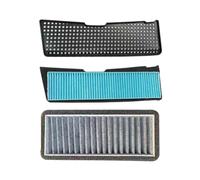 Filtro de aire for coche, filtro de habitáculo del aire acondicionado, rejilla de entrada de aire, cubierta protectora, compatible con Tesla Model 3, 2021-2022. Piezas de repuesto.(Complete Kit)