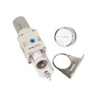 Filtro de aire for compresor neumático AW2000-02, tratamiento de fuentes, regulador de presión, manómetro y separador de aceite.(8mm)