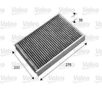 Filtro De Aire Interior VALEO 715702 Para Land Rover Volvo