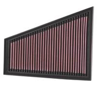 K&N Engineering Filtro de aire 33-2393 Larga duración para Ford Mondeo, S-Max, Galaxy y Volvo V70