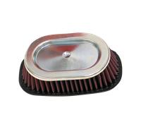 Filtro de Aire K&N Universal Oval Cónico Cromo