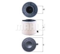 Filtro de aire KNECHT LX 4407