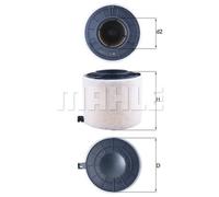 Filtro de aire KNECHT LX 4410