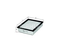 Filtro De Aire MAHLE Compatible Para Isuzu D-Max I 8DH TFR TFS LX 2748