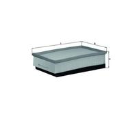 Filtro De Aire Mahle LX 1883 para Nissan Opel Renault Vauxhall Renault Trucks