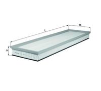 Filtro de aire KNECHT LX 467/1