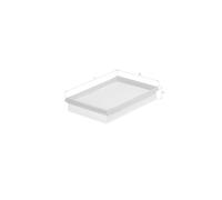 Filtro De Aire Mahle LX 675 para Ford Mazda Hyundai Kia