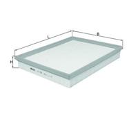 Filtro De Aire Mahle LX 735 para Gmc Opel Vauxhall General Motors Saturn