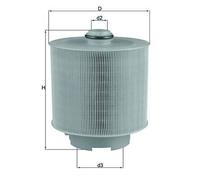 Filtro de aire MAHLE para LX1006/2D