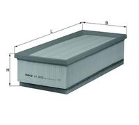 Filtro de aire MAHLE para LX2022