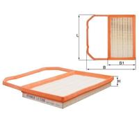 Filtro de aire MAHLE para LX3306