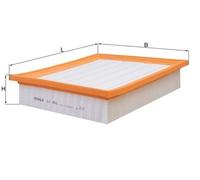 Filtro de aire MAHLE para LX405