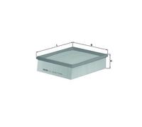 Filtro de aire MAHLE para LX742/2