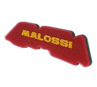 Filtro de aire Malossi Double Red Sponge para Derbi, Gilera y Piaggio | Espuma de poliuretano bicapa, poros gruesos, a medida, OEM 1414497 compatible con Piaggio NRG 50 Power AC C45300