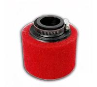 filtro de aire moto Motocross ATV Foam Air Filter Sponge Cleaner Moped 35mm 38mm 42mm 45mm 48mm 50mm 60mm Scooter Dirt Pit Bike Motorcycle(Red 42 straight)