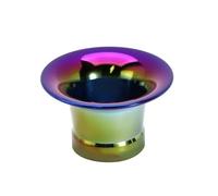 filtro de aire moto Motorcycle 38mm Velocity Stacks Air Filter Cup Trumpet Stack For PHBL AD/AS/Compatible with BD/BS Carburetor(38mm colorful)