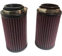 filtro de aire moto Un par de filtros Air Pod de carburador de 26mm aptos para Yamaha Banshee YFZ 350