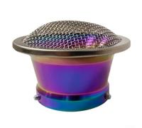 Filtro de aire para carburador de motocicleta con copa de viento Guaze para PE 28 de 2130 mm, compatible con carburadores de polietileno de aleación de aluminio con función de bloqueo de polvo (55 mm