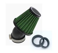 Filtro De Aire Para Motocicleta 28 Mm, 38, 42 Y 48 Con Abrazadera 45, Accesorios Para Filtro Aire Moto(Green 28mm)
