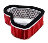 Filtro de aire para motocicleta compatible con Honda VTX1300C, VTX1300R, VTX1300T, VTX1300S Retro SC52 17213-MEA-670 HFA1925 VTX 1300 Doble capa acero inoxidable Colector goma 45° univ