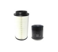 Filtro de aire Para Polaris ATP 500 496 Hawkeye 400 Magnum 325 OE:7080595 KN303 2520799 3084963 2530009 1 Juego De Filtro Aire Y Aceite(2pcs)