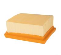 Filtro de aire para soplador de hojas BR800X (Nº 4283-141-0300) - Construcción de plástico y papel, 13 x 8,5 x 3,5 cm