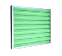 Filtro de aire para unidades de aire acondicionado, filtro primario lavable de eficiencia media con diseño de marco auxiliar para sistemas HVAC (595 x 595 x 46)