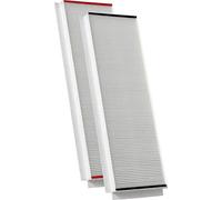 Filtro de aire para Zehnder ComfoAir Q 350/450/600 | 1 juego de filtros de polen G4+F7 | 1 filtro de panel Z/Line de cartón 160x500x23 mm. G4 + 1 filtro de panel Z/Line de cartón 160x500x23 mm. F7