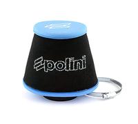 Filtro de aire polini Air box big evolution cónico fijación recta con adaptador diámetro 28, 35, 42, 45, 49, 55 mm (203.0160)