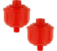 Filtro de aire rojo del hilo de 1/4 pulgada para el espray de Hvlp con la trampa de la humedad y diseño del alto flujo para las herramientas neumáticas (B)