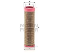 Filtro de aire secundario Cartucho filtrante CF 14 145/2 MANN-FILTER