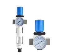 Filtro de aire tipo LF, LR, LFR, 1/8, 1/4, 3/8 y 1 pulgada, separador de agua y aceite con manómetro LR-1/8-MINI LFR-3I8-MIDI(LFR-3I4-MAX)