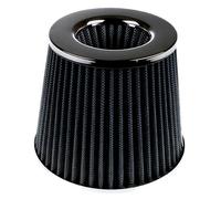 Filtro de aire universal para coche, alta potencia, filtro cónico de entrada de aire fabricado en malla deportiva para coche, carreras de automovilismo