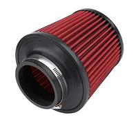 Filtro de Aire Universal para Coche de Cono Redondo - Modificación de Alto Flujo, Entrada de Aire Universal, Limpiador 76 Mm