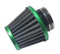 Filtro de aire verde universal de 1.5 pulgadas para GY6 50cc QMB139 para Taotao para Sunl para BMS para lanza para ciclomotor Wildfire Scooter para Predator 212cc GX200 196cc Motor Mini Bike Go Kart