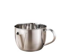 Filtro de alimentos de 1000 ml, multiusos, de acero inoxidable, para sopa, aceite de salsa, separador de grasa, filtro de grasa, colador, cuenco para el hogar, cocina, utensilios de cocina, tamiz de